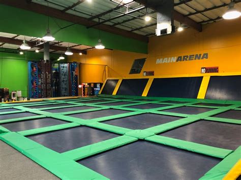 Rockn jump - Rockin' Jump Trampoline Park is fun for all ages! Our massive indoor trampoline arenas, slam dunk zone, extreme dodgeball, climbing walls, and trampoline stunt bag provide something for everyone. The perfect place for birthday parties or healthy family activities. We offer fitness and competition disguised as fun. Duration: More …